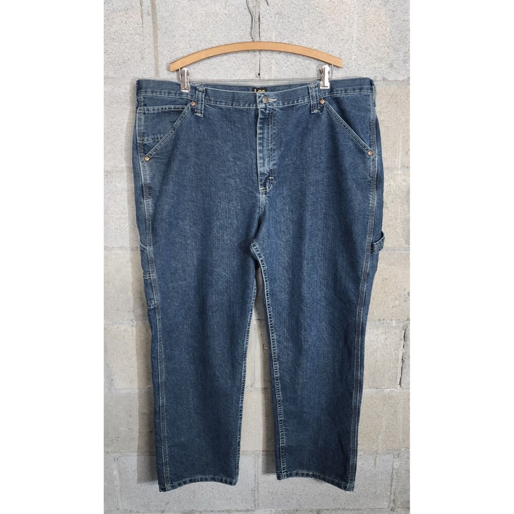 Lee Loose Fit Men's Carpenter Jeans Blue Size 44x30